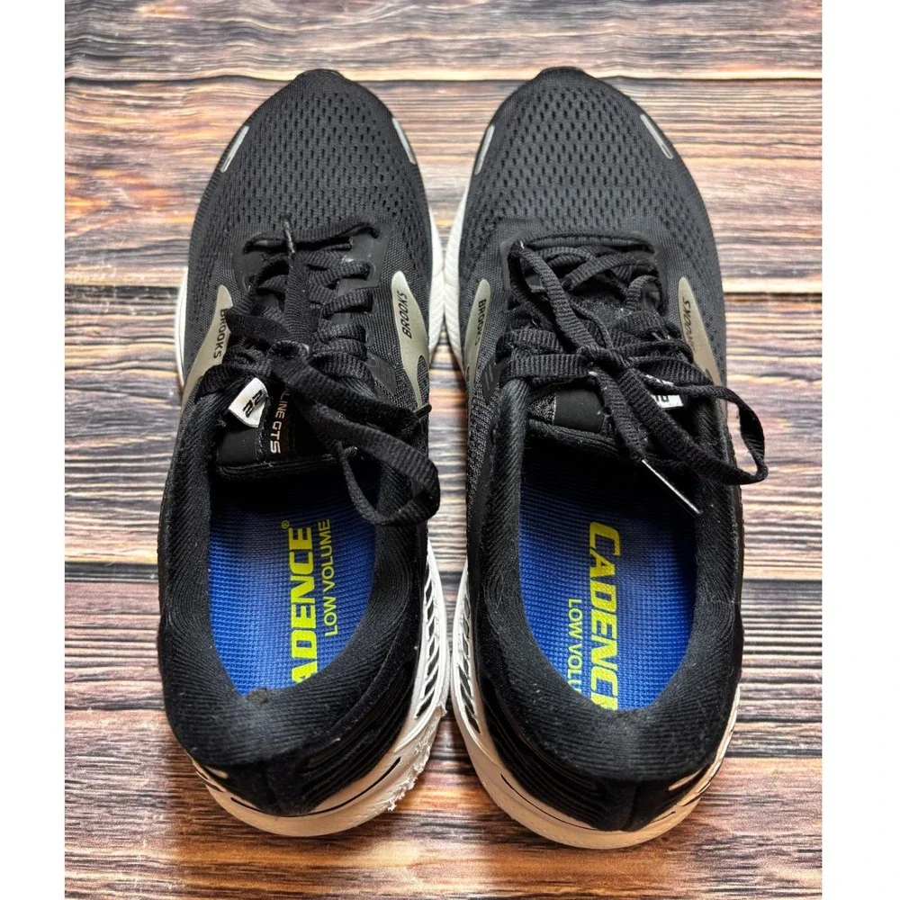 Brooks Adrenaline GTS 22 Shoes Womens 9 Black Running Comfort Walking Sneakers